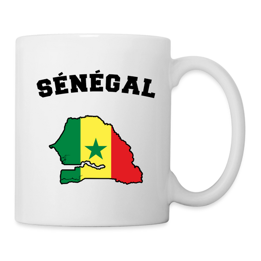 Mug blanc - Sénégal - blanc