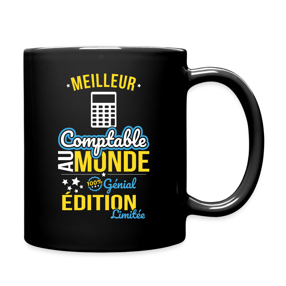Mug uni - Meilleur Comptable au monde - 100% génial - noir