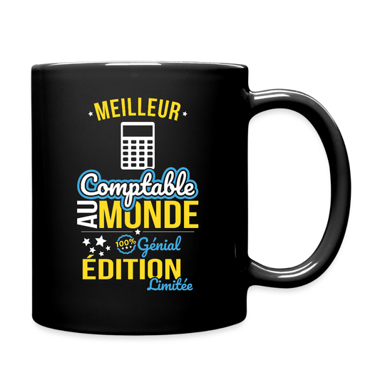 Mug uni - Meilleur Comptable au monde - 100% génial - noir