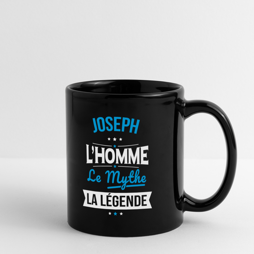 Mug uni - Joseph - l'Homme - le Mythe - la Légende - noir