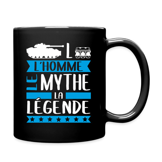 Mug uni Charles rébus – L’homme, le mythe, la légende - noir