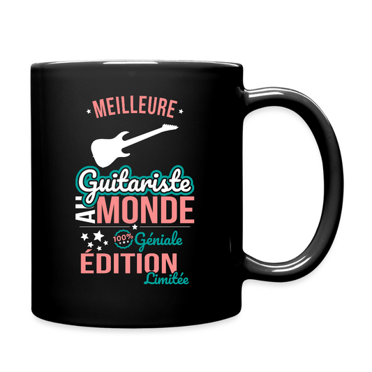 Mug uni - Meilleure Guitariste au monde - 100% géniale - noir