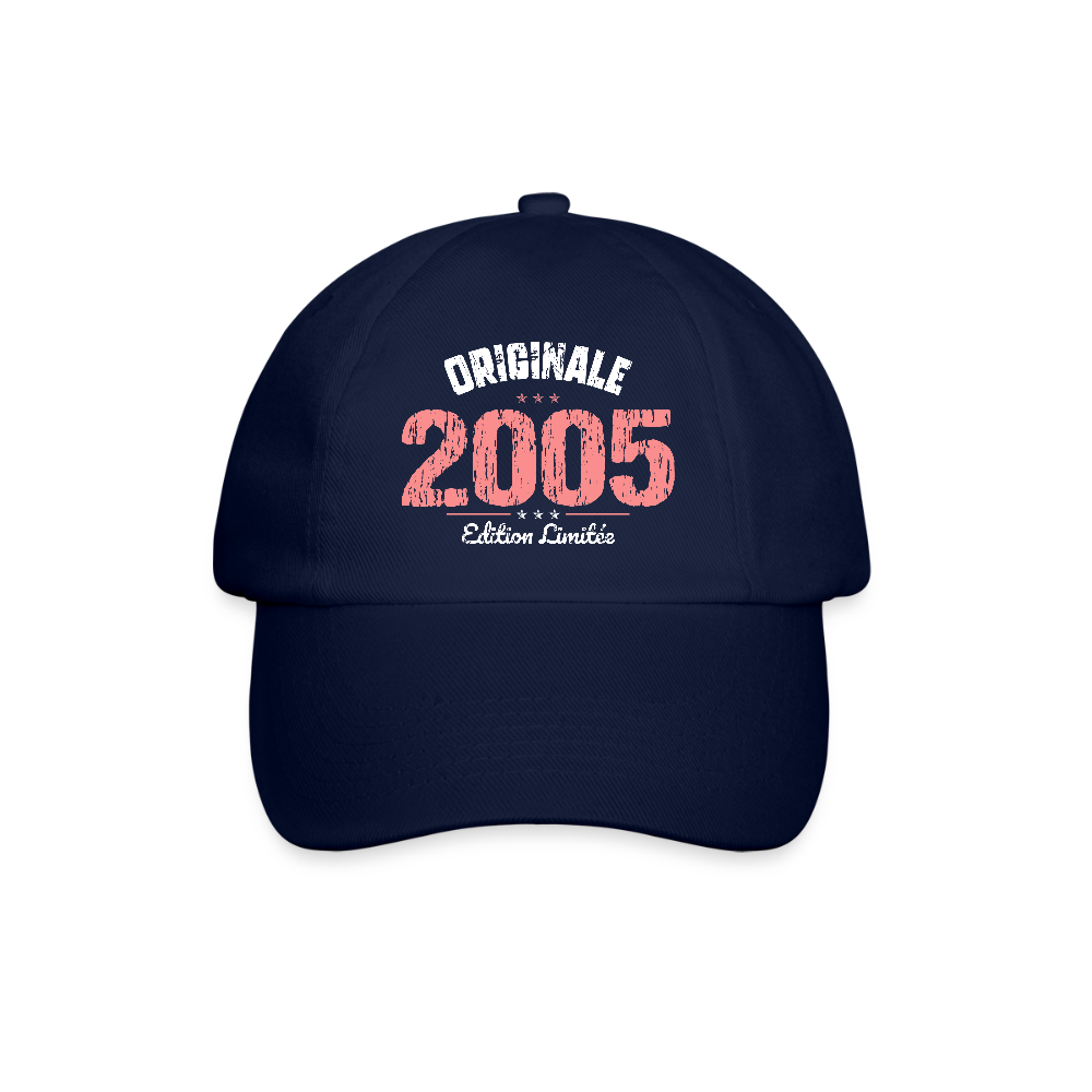 Casquette classique - Anniversaire 20 Ans - Originale 2005 - bleu/bleu
