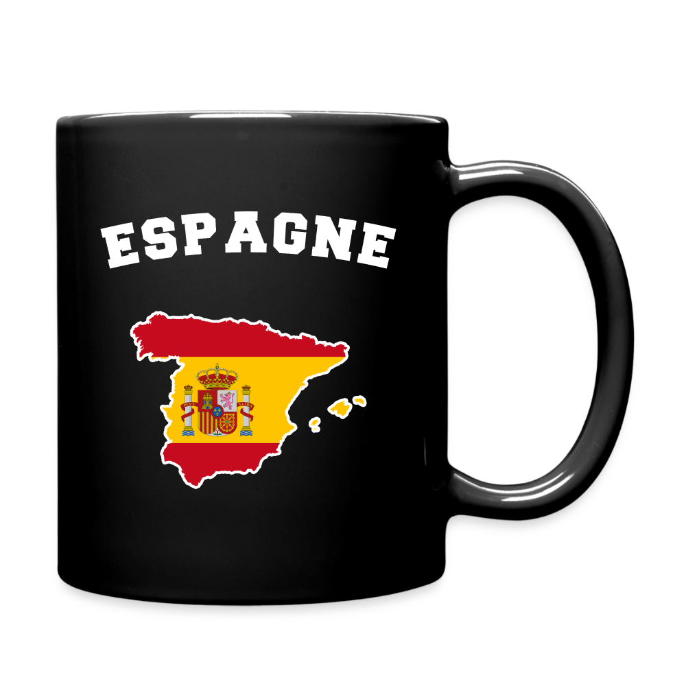 Mug uni - Espagne - noir