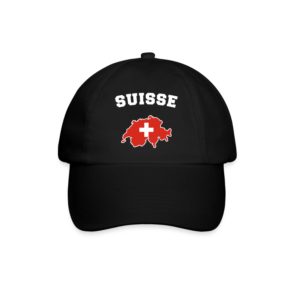 Casquette classique - Suisse - noir/noir