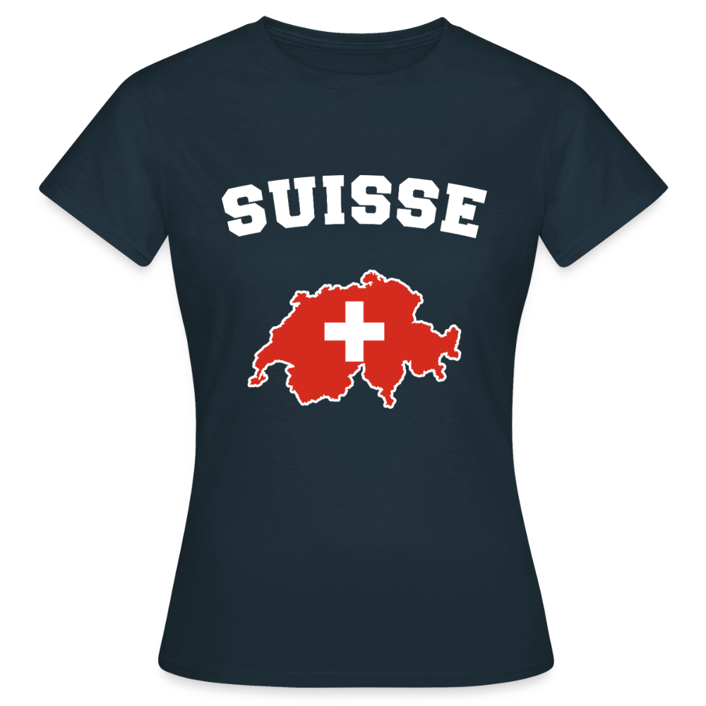 T-shirt Femme - Suisse - marine
