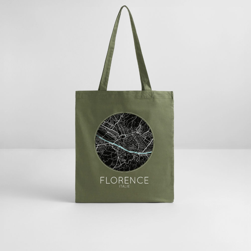 Tote Bag Florence Bio – Plan de Florence - kaki