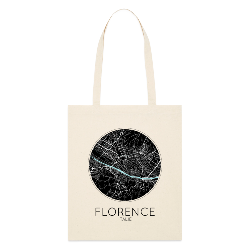 Tote Bag Florence Bio Coloris Clair – Plan de Florence - écru doux