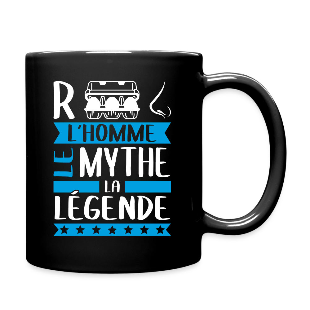 Mug uni René rébus – L’homme, le mythe, la légende - noir
