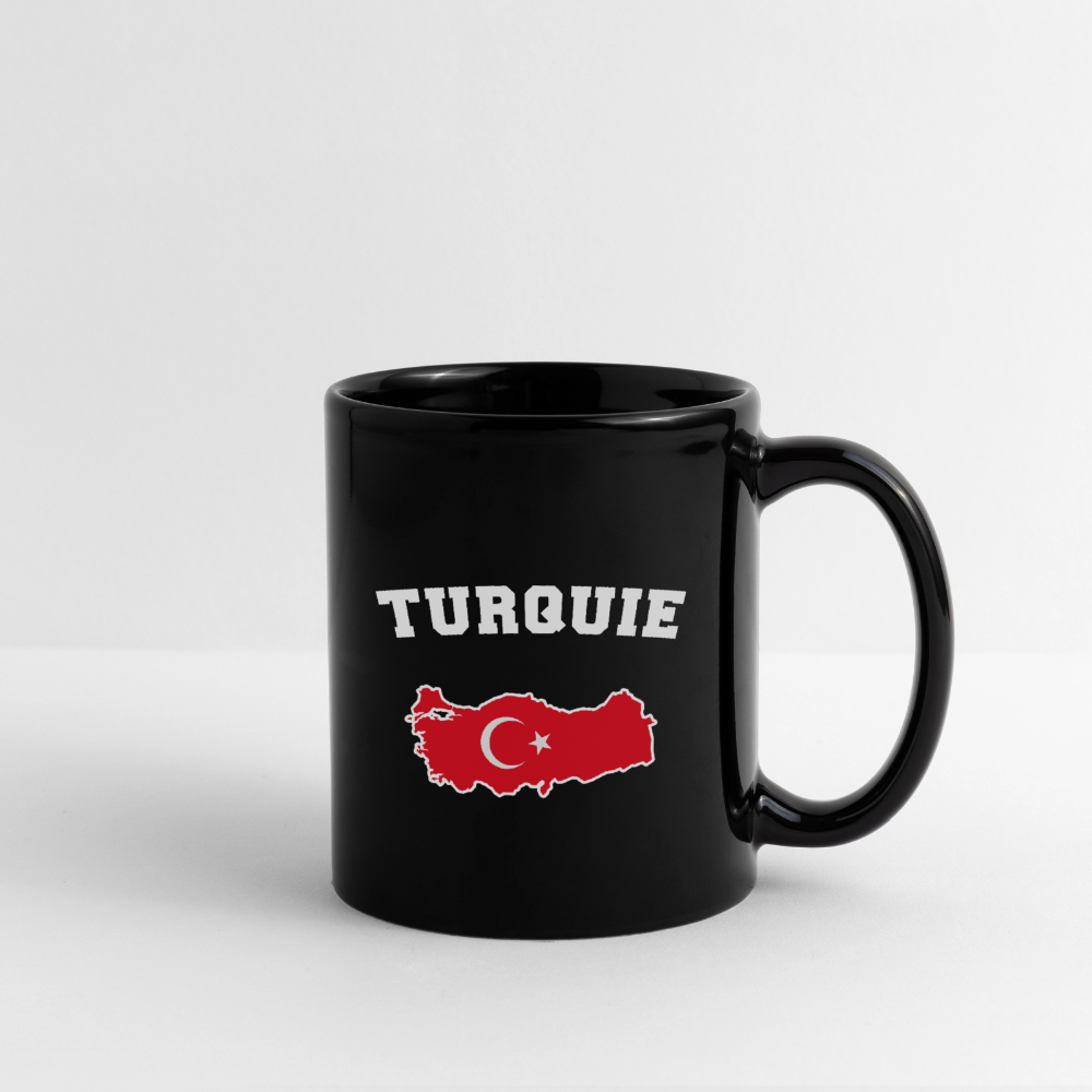 Mug uni - Turquie - noir