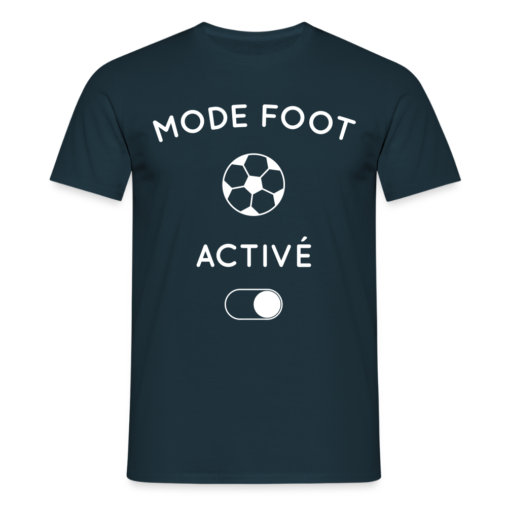 T-shirt Homme - Mode foot activé - marine