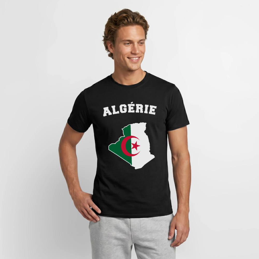 T-shirt Homme - Algérie - noir