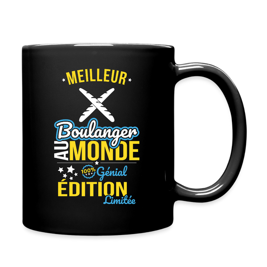 Mug uni - Meilleur Boulanger au monde - 100% génial - noir