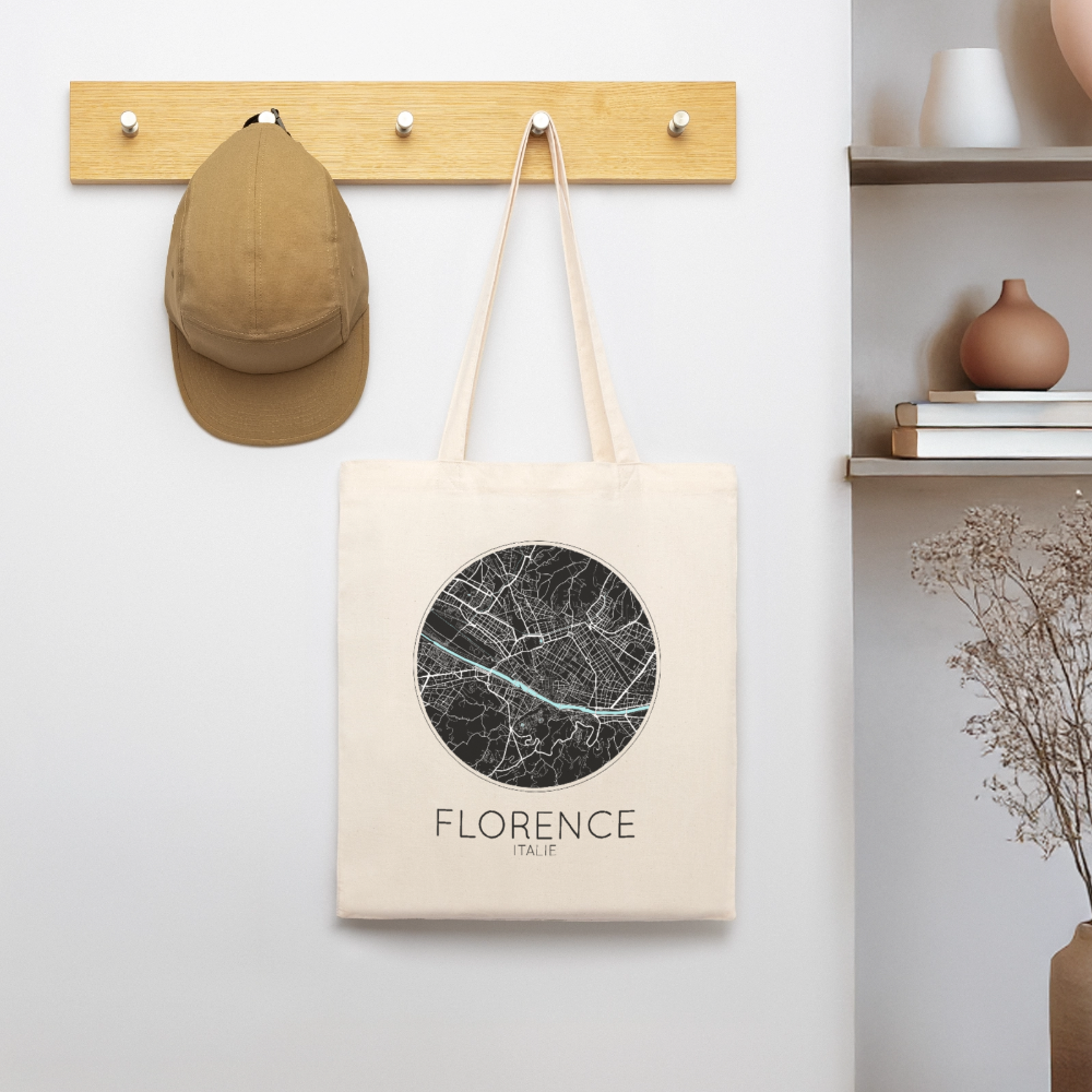 Tote Bag Florence Bio Coloris Clair – Plan de Florence - écru doux