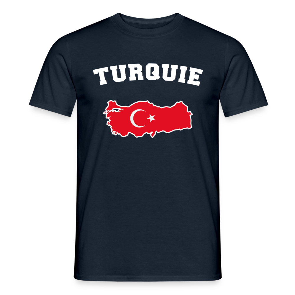 T-shirt Homme - Turquie - marine