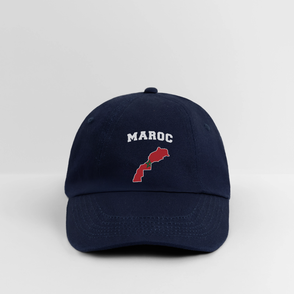 Casquette classique coloris clair - Maroc - bleu/bleu