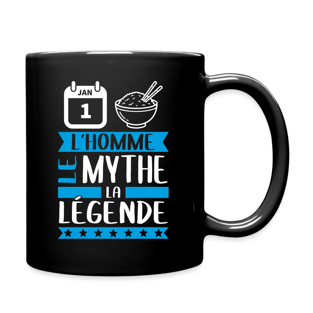 Mug uni Henry rébus – L’homme, le mythe, la légende - noir
