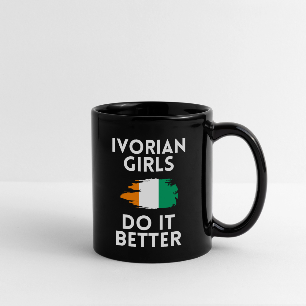 Mug uni - Ivorian Girls Do It Better - noir