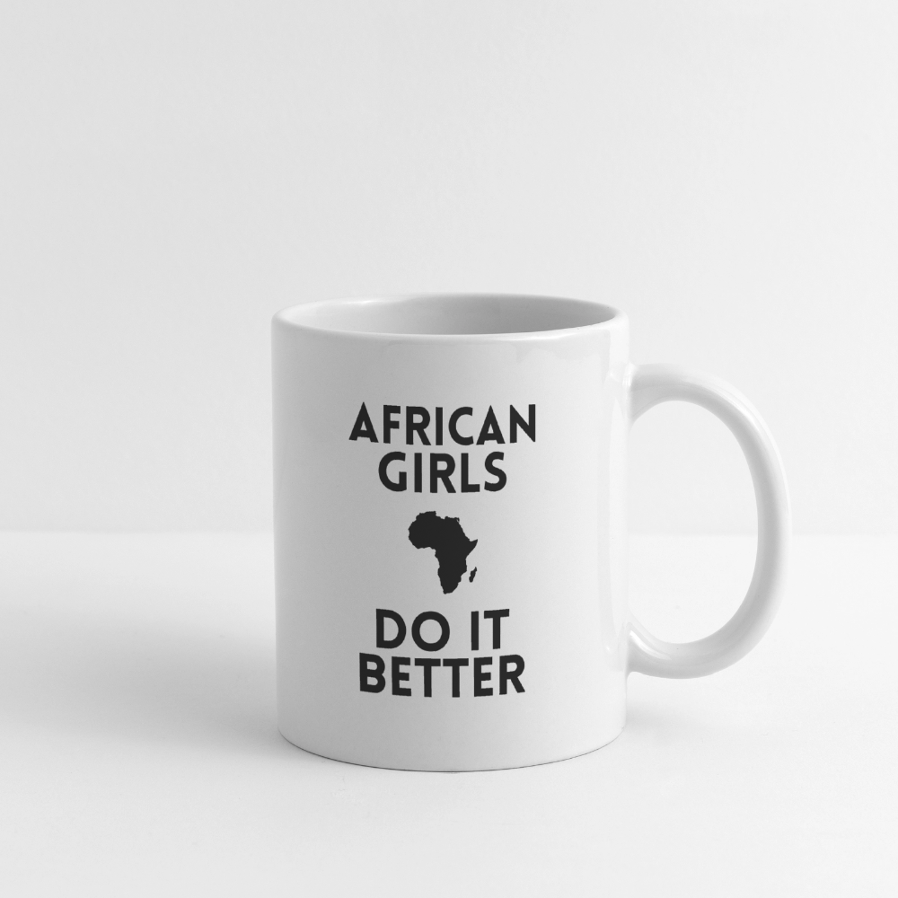Mug blanc - African Girls Do It Better - blanc