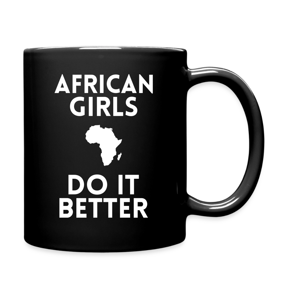 Mug uni - African Girls Do It Better - noir