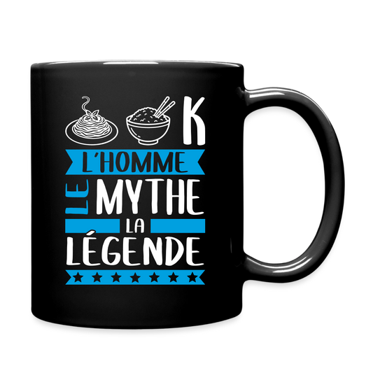 Mug uni Patrick rébus – L’homme, le mythe, la légende - noir