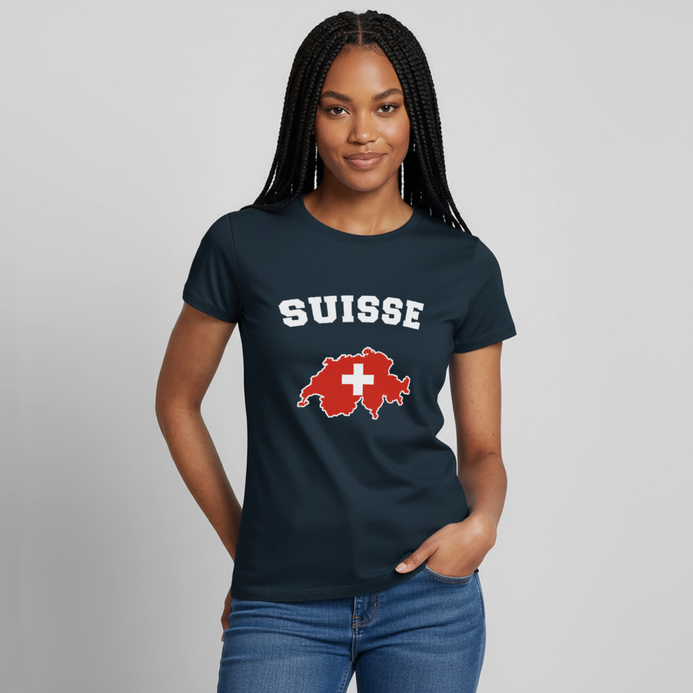 T-shirt Femme - Suisse - marine