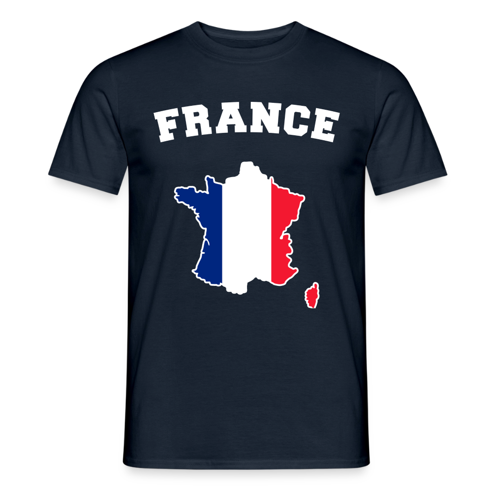 T-shirt Homme - France - marine