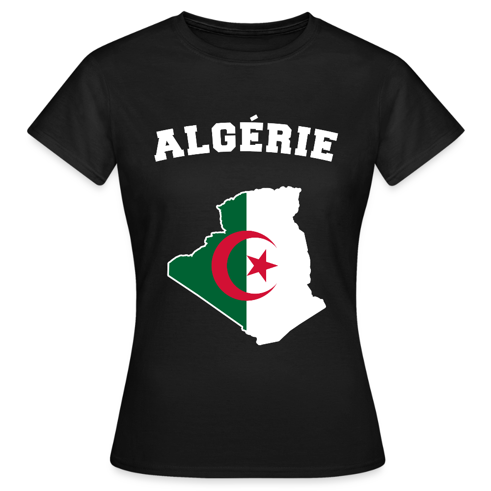 T-shirt Femme - Algérie - noir