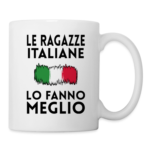 Mug blanc - Le ragazze italiane lo fanno meglio - blanc