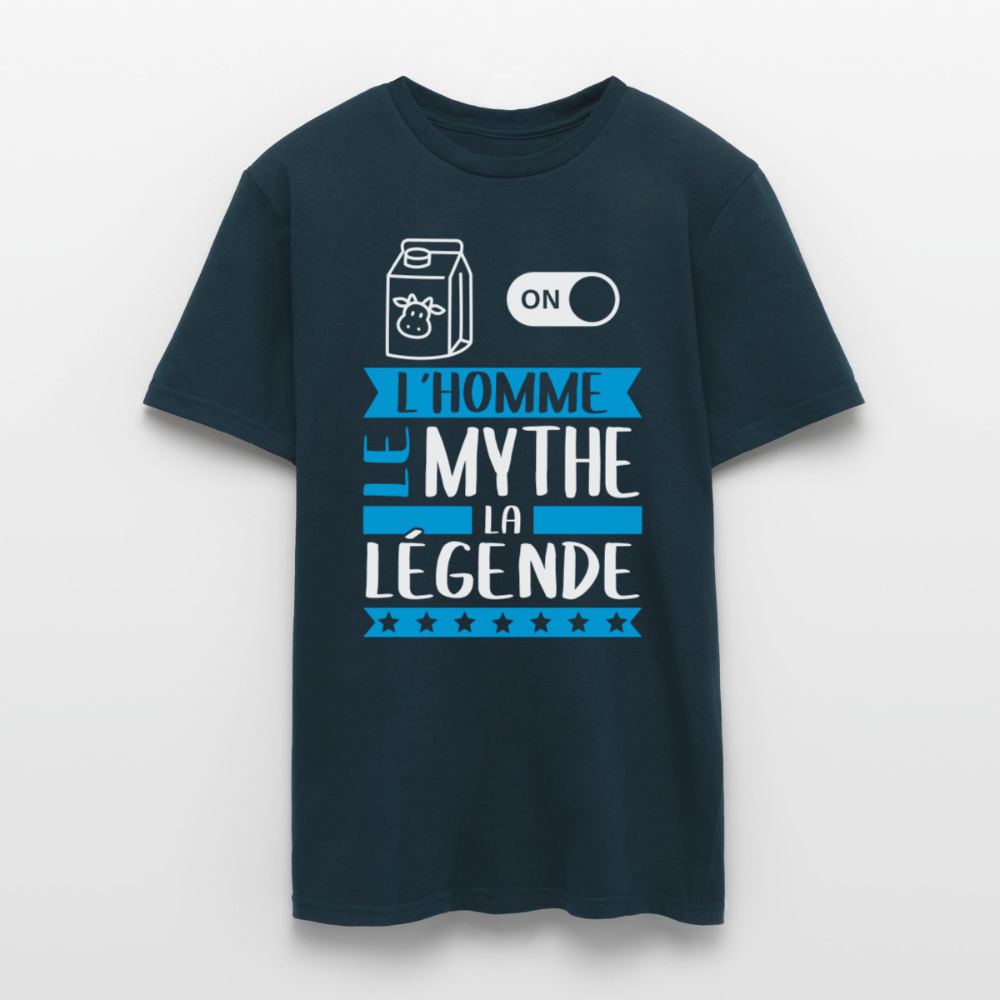 T-shirt homme Léon rébus – L’homme, le mythe, la légende - marine