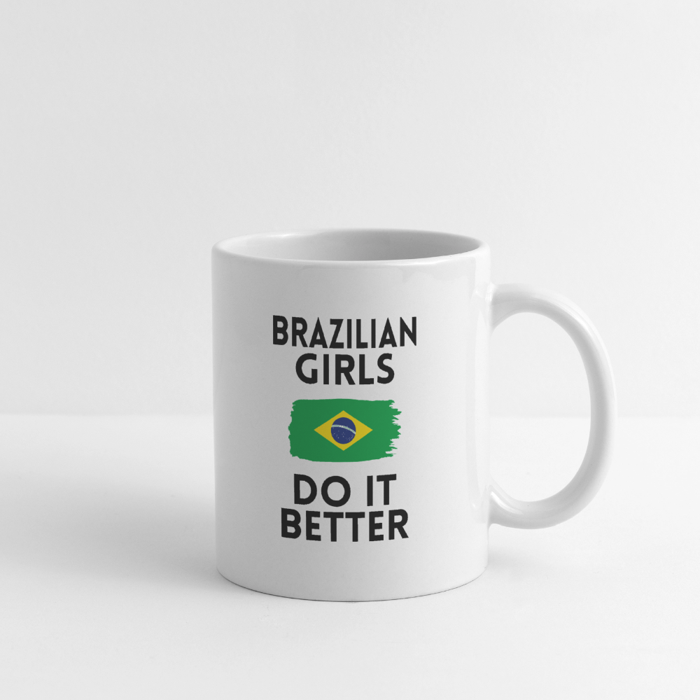 Mug blanc - Brazilian Girls Do It Better - blanc