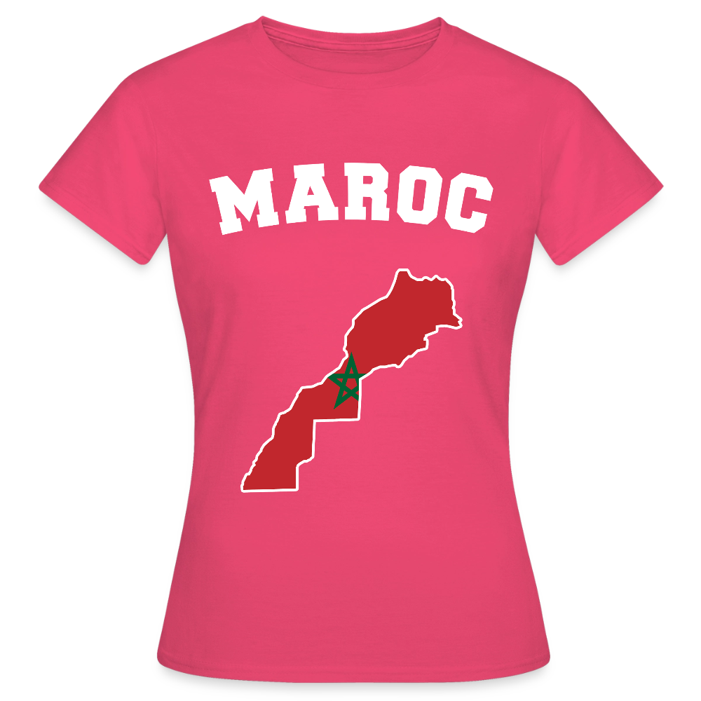 T-shirt Femme - Maroc - rose azalée