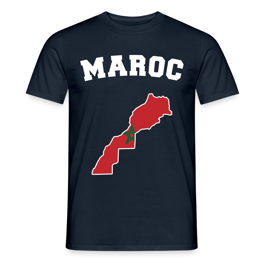 T-shirt Homme - Maroc - marine