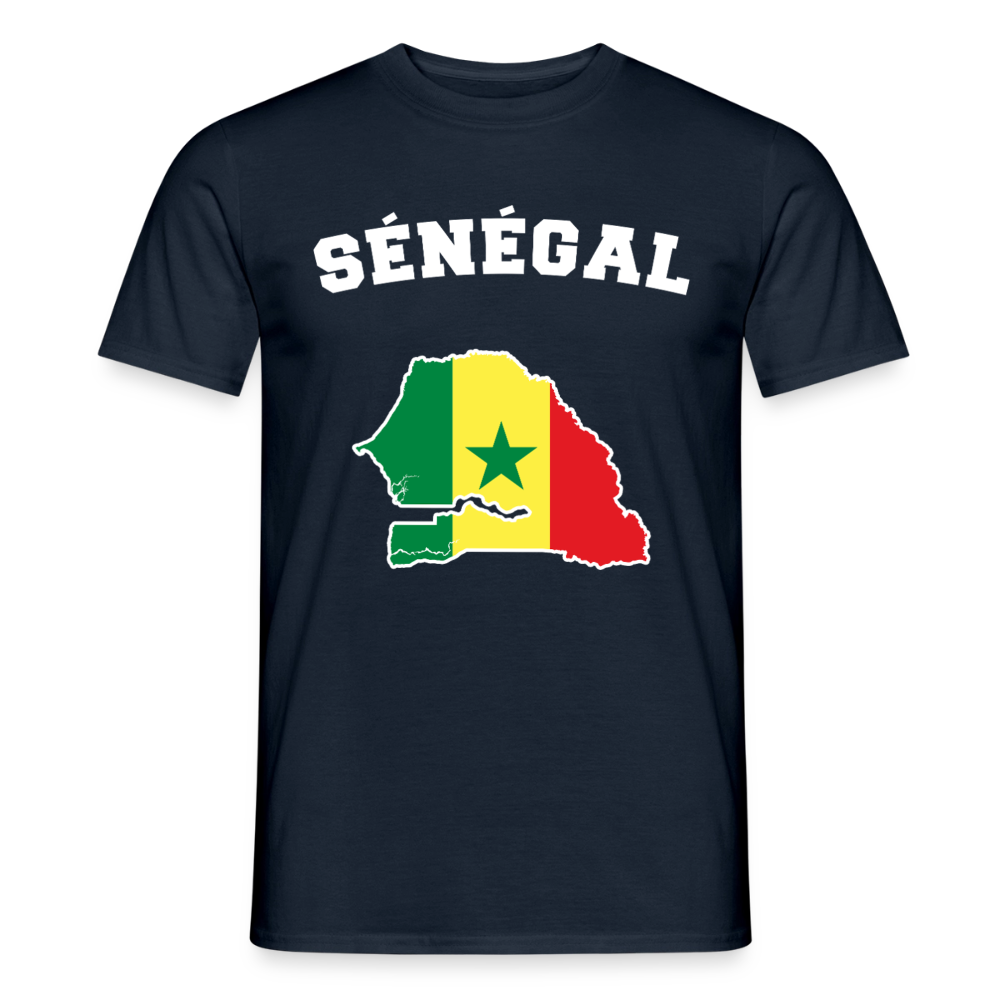 T-shirt Homme - Sénégal - marine