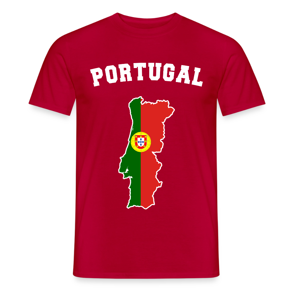 T-shirt Homme - Portugal - rouge