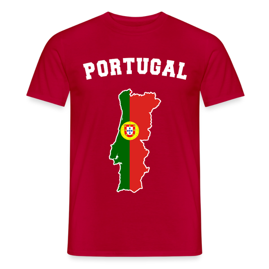 T-shirt Homme - Portugal - rouge