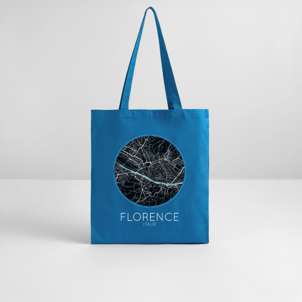 Tote Bag Florence Bio – Plan de Florence - bleu royal