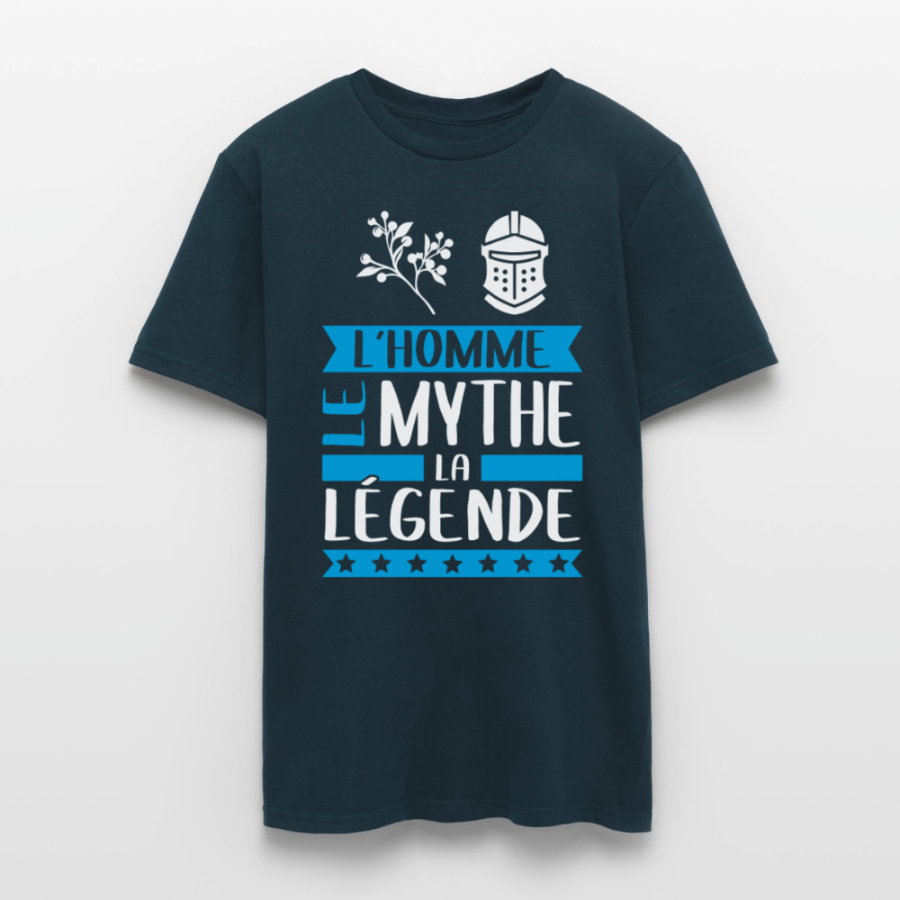 T-shirt homme Guillaume rébus – L’homme, le mythe, la légende - marine