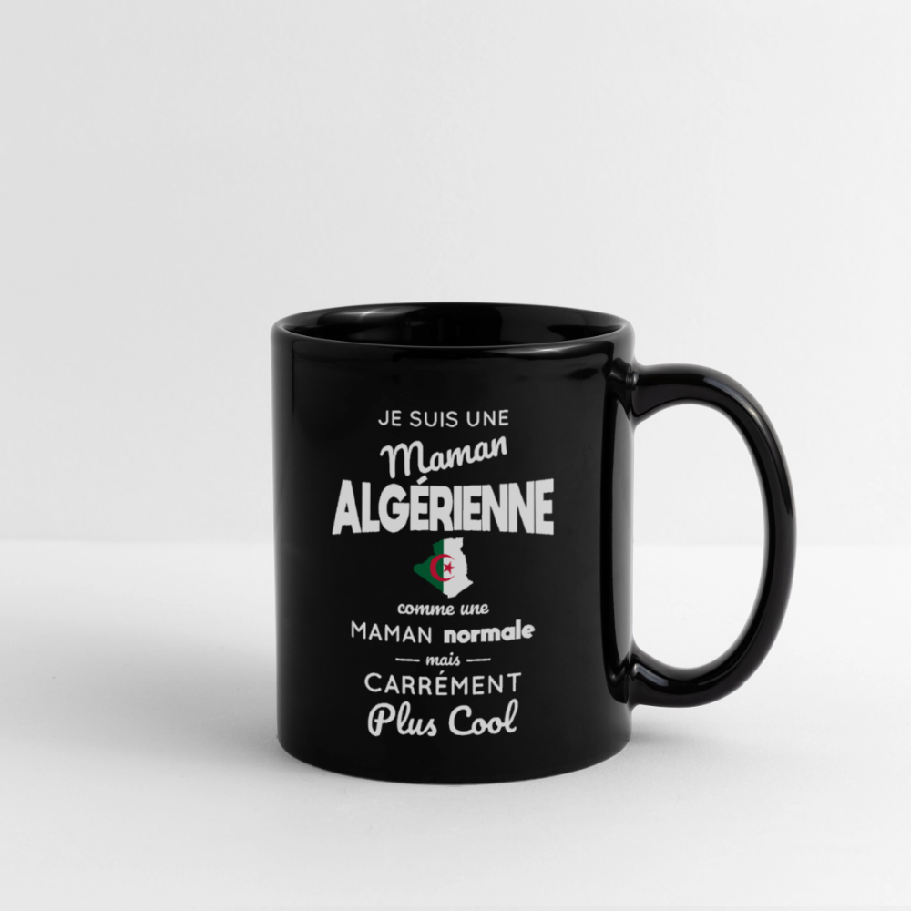 Mug uni - Maman Algérienne plus cool - noir