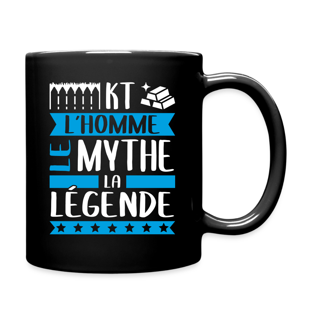 Mug uni Hector rébus – L’homme, le mythe, la légende - noir