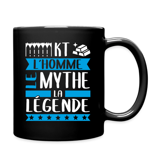 Mug uni Hector rébus – L’homme, le mythe, la légende - noir