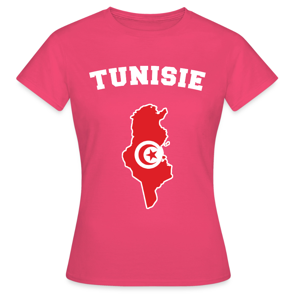 T-shirt Femme - Tunisie - rose azalée