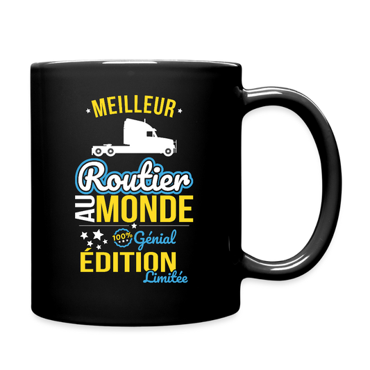 Mug uni - Meilleur Routier au monde - 100% génial - noir