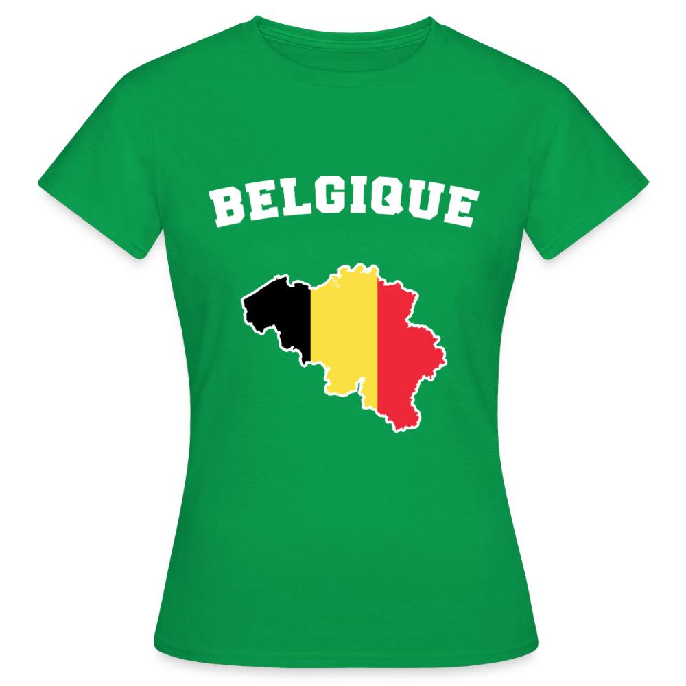 T-shirt Femme - Belgique - vert