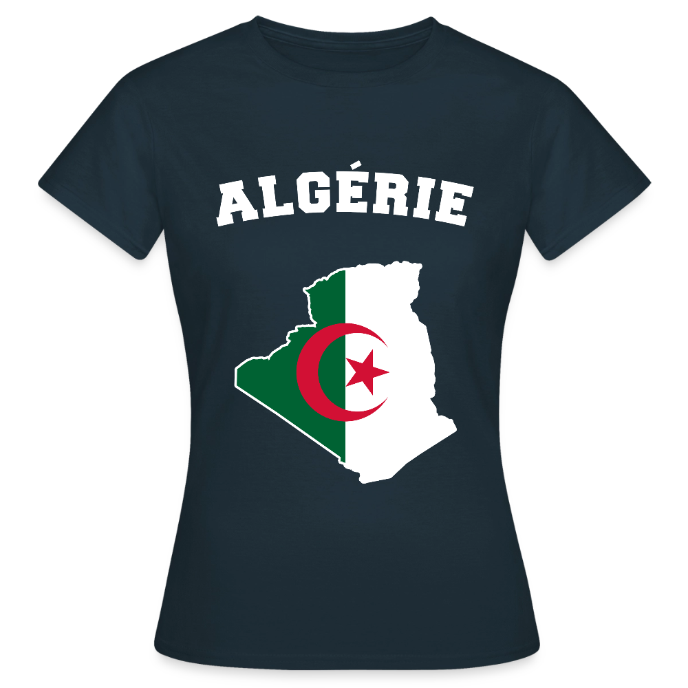 T-shirt Femme - Algérie - marine