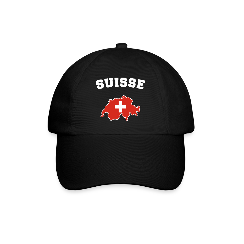 Casquette classique - Suisse - noir/noir