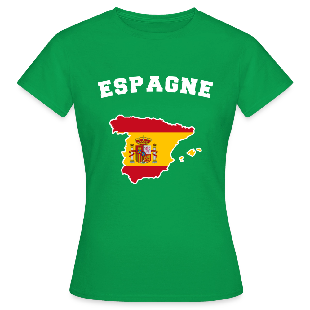 T-shirt Femme - Espagne - vert