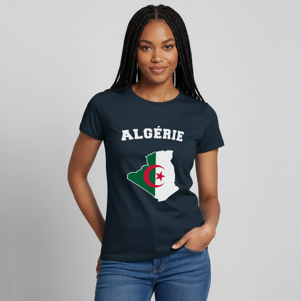T-shirt Femme - Algérie - marine