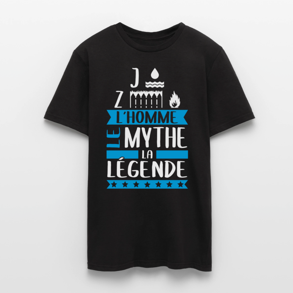 T-shirt homme Joseph rébus – L’homme, le mythe, la légende - noir