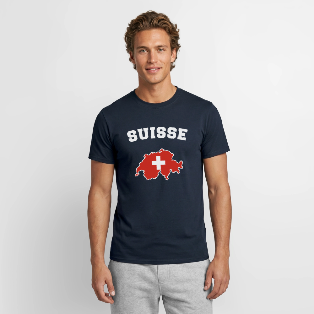 T-shirt Homme - Suisse - marine